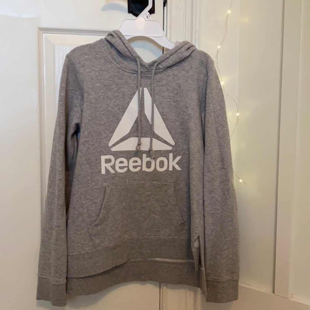 women’s Reebok hooded sweatshirt